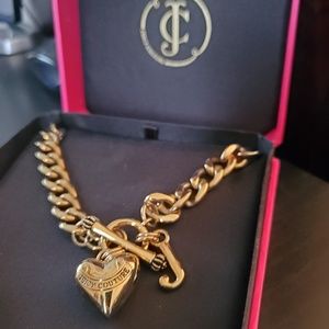 Juicy Couture Gold Charm Necklace